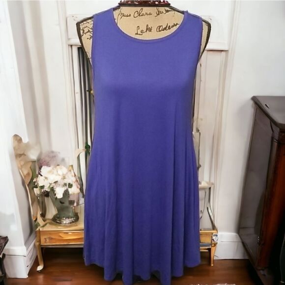 Women's Summer Swing T-Shirt Dress M - Picture 1 of 7